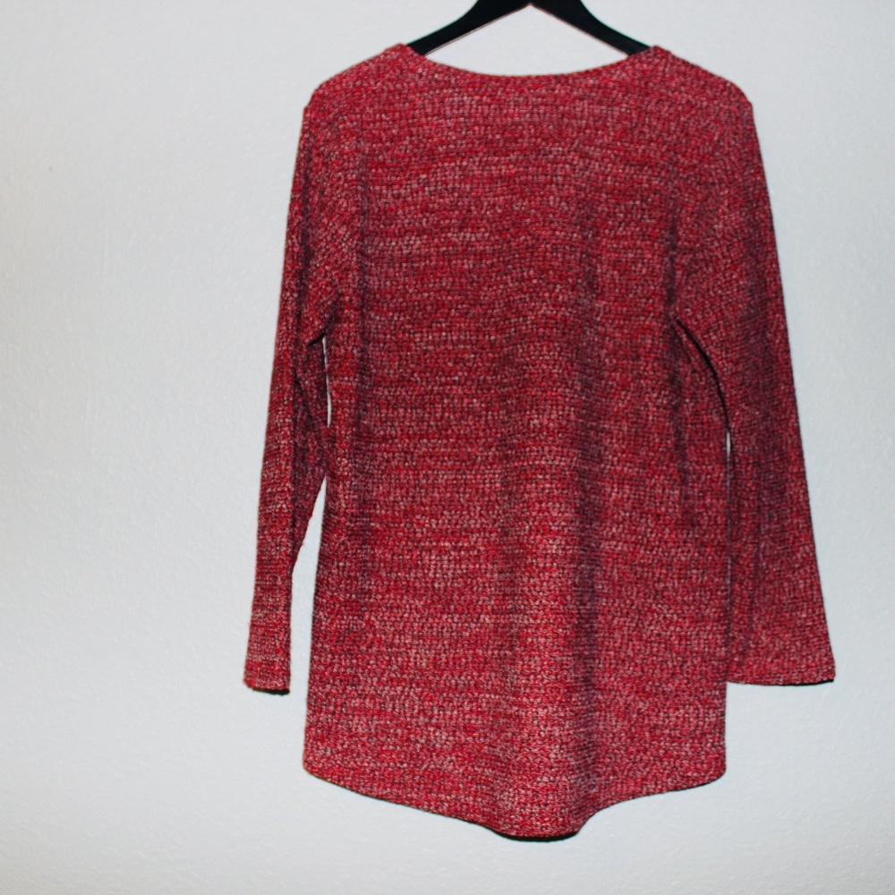 Style & Co Red Sweater - Picture 2 of 3